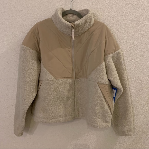 Columbia women’s XL Uphill Edge Fleece Full-Zip Pullover NWT - Picture 1 of 6